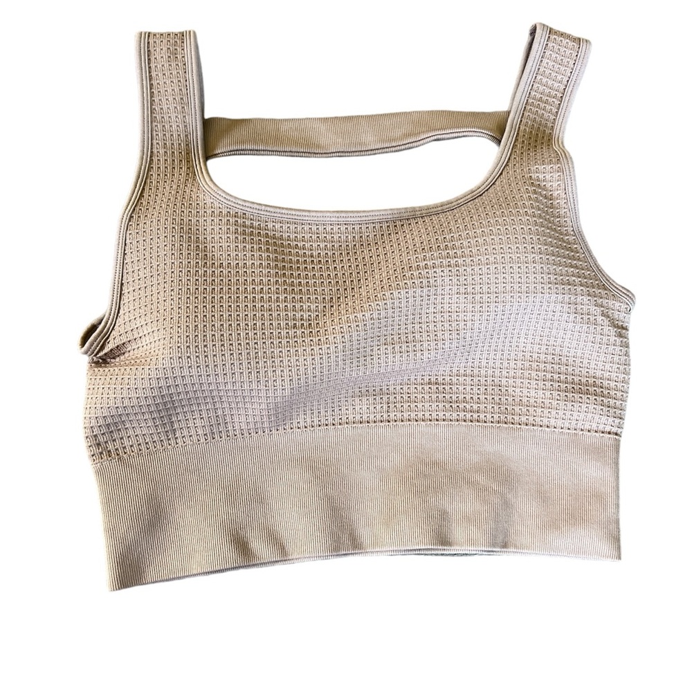 Yogalicious Waffle Seamless Melanie Bra Large